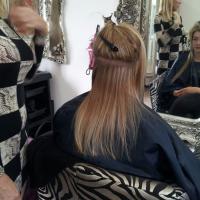 Lush Locks - Long Blonde Hair Extensions Before 1