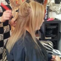 Lush Locks - Long Blonde Hair Extensions Before 2